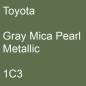 Preview: Toyota, Gray Mica Pearl Metallic, 1C3.